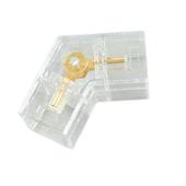 Conector pentru LED tub tip T5 Drept/ V/L/Y/T/ Cod: CON-HEX