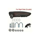 Cotiera auto universala reglabila cu brat captusit si sistem rabatabil  cu montaj lateral  pe partea Dreapta  Cod: 1158R