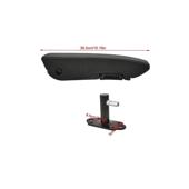 Cotiera auto universala reglabila cu brat captusit si sistem rabatabil  cu montaj lateral  pe partea Stanga Cod: 1158L