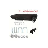 Cotiera auto universala reglabila cu brat captusit si sistem rabatabil  cu montaj lateral  pe partea Stanga Cod: 1158L
