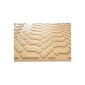 Covoare cauciuc tavita Bej compatibile Volkswagen Passat CC 2008–2016 Cod: 3D 62062B A10