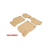 Covoare cauciuc tavita Bej compatibile Volkswagen Touareg II 2010-2018 Cod: 3D 62027B / A10
