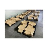 Covoare cauciuc tavita Bej Volkswagen Touareg II 2010-2018 Cod: 3D 62027B / A10