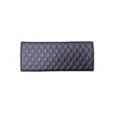 Covoras tunel  material mocheta  Negru cusatura rosie 25x60cm