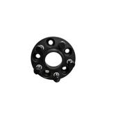 Distantier janta auto 30 mm 5x112 centrare 66.5–66.5 prindere dubla cu 5 prezoane M14x1.5 negru Cod: DST3016