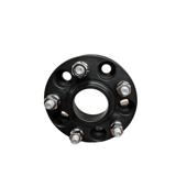 Distantier jante auto 5x114,3 30mm  Negru prindere dubla cu piulite  M12x1,5  67,1-66,1  Cod: DST3020