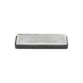 Dreptunghi reflectorizant cu adeziv alb fata 90x32mm  Cod: TR015
