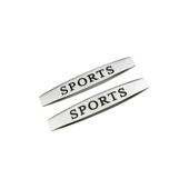 Emblema auto Sports crom relief 10x1.5cm set 2 bucati Cod: YZB-71