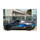 Folie auto PET Premium cameleon metalizat perla pentru colantare caroserie cu tehnologie anti-bule 1m x 1.52m Cod: SP1202P