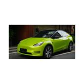 Folie auto PET Premium galben liquid metal lime pentru colantare caroserie cu tehnologie anti-bule 16m x 1.52m Cod: SP1022V