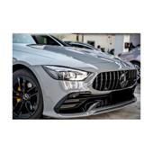 Folie auto PET Premium gri lucios pentru colantare caroserie cu tehnologie anti-bule 16m x 1.52m Cod: SP027X