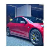 Folie auto PET Premium rosu liquid metal cherry red pentru colantare caroserie cu tehnologie anti-bule 1m x 1.52m Cod: SP1026V
