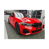 Folie auto PET Premium rosu lucios pentru colantare caroserie cu tehnologie anti-bule 18m x 1.52m Cod: SP009X