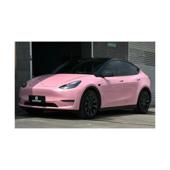 Folie auto PET Premium roz lucios pentru colantare caroserie cu tehnologie anti-bule 18m x 1.52m Cod: SP512L
