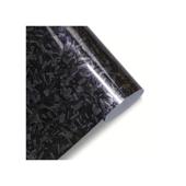 Folie auto autocolant PET Premium carbon forjat lucios cu tehnologie anti-bule 1.52m x 1m Cod: PET10160