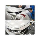 Folie auto autocolant PVC alb lucios cu tehnologie anti-bule 1.52m x 28m Cod: 9196