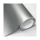 Folie auto autocolant PVC argintiu 1.52m x 1m Cod: A086