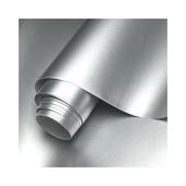 Folie auto autocolant PVC argintiu 1.52m x 1m Cod: A086