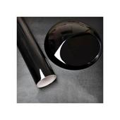 Folie auto autocolant PVC negru lucios cu tehnologie anti-bule 1.52m x 28m Cod: KM9031
