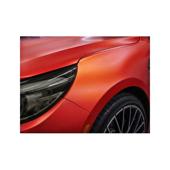 Folie auto portocaliu satinat crom mat pentru colantare caroserie 1m x 1.52m Cod: 1612A