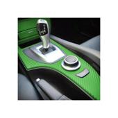 Folie carbon 3D verde pentru colantare auto 1.27m x 28m Cod: KM9008