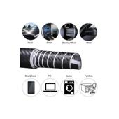 Folie carbon 3D verde pentru colantare auto 1.27m x 28m Cod: KM9008