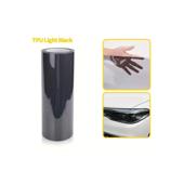 Folie far stop premium PPF TPU 7.5 mil light black 60x60cm Cod: TU001