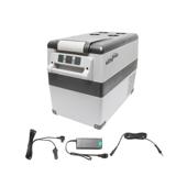 Frigider auto Smart cu compresor 45L 12V 24V 220V 60W Bluetooth zona dubla de racire Cod: DISEU38 / BK77574