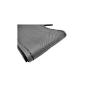 Husa volan auto cu ac si ata imitatie piele perforata marime M 37-38 cm negru Cod: WK-1001