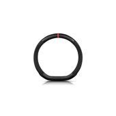 Husa volan auto sport tesita imitatie piele si carbon marime M 37-39 cm Cod: FX97