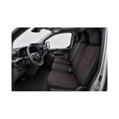 Huse auto compatibile  Ford Custom 2025-> spatar bancheta fractionat Premium Imitatie Piele Romb