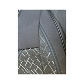 Huse auto universale pentru fata culoare Negru cu Negru si insertii Gri 1+1 Cod: HNG1+1A