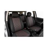 Huse auto compatibile Dacia Logan MCV 5 locuri 2012-> spatar bancheta fractionat Premium Imitatie Piele Romb