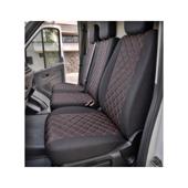 Huse auto compatibile Ford Transit 2013-> 2+1 Premium Imitatie Piele Romb