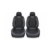 Huse auto universale Premium 9D negre imitatie piele material tip Alcantara Cod: HNG3019-9D-1