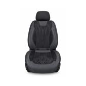 Huse auto universale Premium 9D negre imitatie piele material tip Alcantara Cod: HNG3019-9D-1