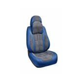 Huse scaune auto universale fractionate 9D Premium fata si spate albastru  gri antracit Cod: HNG1407-2