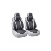 Huse scaune auto universale fractionate Premium 9D fata si spate gri gri antracit  Cod: HNG1407-6