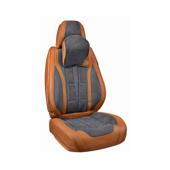 Huse scaune auto universale fractionate Premium  9D fata si spate maro gri antracit Cod: HNG1407-1