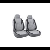 Huse scaune auto universale fractionate XL Premium compatibile SUV si Limuzine gri negru Cod: HNG2504-5