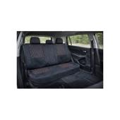 Huse scaune auto universale fractionate XL Premium compatibile SUV si Limuzine negru cusatura rosie Cod: HNG2504-4