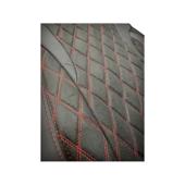 Huse scaune auto universale fractionate XL Premium compatibile SUV si Limuzine negru cusatura rosie Cod: HNG2504-4
