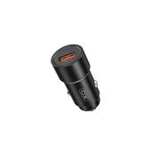 Incarcator auto 18W 3A 1xUSB-A Quick Charge QC3.0 negru XO Cod: XO-CC54