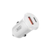 Incarcator auto mini USB 30W USB Type-C si USB-A Cod: XO-CC69