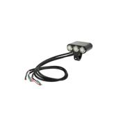 Intrerupator moto aluminiu cu 3 butoane  Cod: WCC001