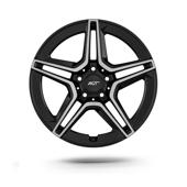 Jante AGT 17x7.5 ET38 5x112 diamond cut compatibile Mercedes Volkswagen Audi Seat Skoda Cupra  Cod: AGT 17273-1114