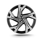 Jante AGT 17x7 ET35 4x100 diamond cut compatibile Dacia Renault Opel Nissan Cod: AGT 17156-0379