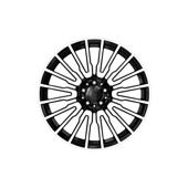 Jante DY1050 KM 20x8.5 20x9.5 5x120 compatibile BMW 5x120 negru diamond cut