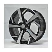 Jante DY118 KM 19x8 5x114.3 ET40 diamond cut compatibile Dacia Renault Toyota Nissan Infiniti Mitsubishi Suzuki