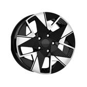 Jante DY1846 KM 16x6.5 5x114.3 ET35 diamond cut compatibile Dacia Renault Nissan Toyota